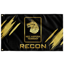 Load image into Gallery viewer, 1-27 Wolfhounds Gold Recon Flag Elite Flags Wall Flag - 36"x60"
