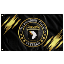 Load image into Gallery viewer, 101st Airborne Division Veteran Flag Elite Flags Wall Flag - 36"x60"