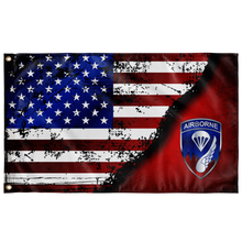 Load image into Gallery viewer, 187th Infantry Stars & Stripes Flag Elite Flags Wall Flag - 36"x60"