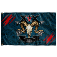 Load image into Gallery viewer, 19th SFG (A) Skull Flag Elite Flags Wall Flag - 36"x60"