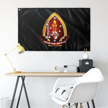 Load image into Gallery viewer, 1st Battalion 2nd Marines Black Flag Elite Flags Wall Flag - 36"x60"