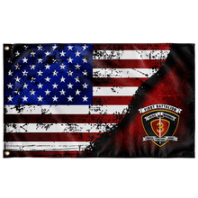 Load image into Gallery viewer, 1st Bn 3rd Marines Stars & Stripes Flag Elite Flags Wall Flag - 36"x60"