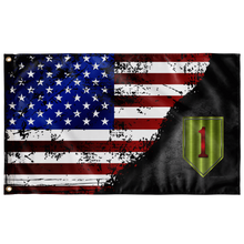 Load image into Gallery viewer, 1st ID Stars & Stripes Flag Elite Flags Wall Flag - 36"x60"