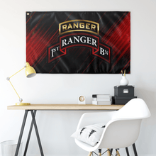 Load image into Gallery viewer, 1st Ranger Battalion Tabbed Scroll Flag Elite Flags Wall Flag - 36"x60"