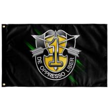 Load image into Gallery viewer, 1st Special Forces Group Numeral Flag Elite Flags Wall Flag - 36"x60"
