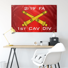 Load image into Gallery viewer, 2-19 FA Flag Elite Flags Wall Flag - 36"x60"