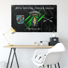 Load image into Gallery viewer, 20th Special Forces Group Flag Elite Flags Wall Flag - 36"x60"