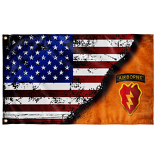 Load image into Gallery viewer, 25th ID (Airborne) Stars & Stripes Flag Elite Flags Wall Flag - 36"x60"