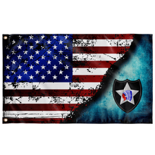 Load image into Gallery viewer, 2nd ID Stars & Stripes Flag Elite Flags Wall Flag - 36"x60"