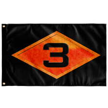 Load image into Gallery viewer, 3rd Ranger Battalion Diamond Flag Elite Flags Wall Flag - 36"x60"