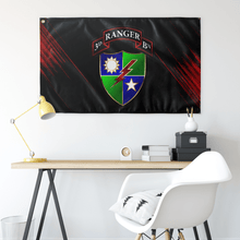 Load image into Gallery viewer, 3rd Ranger Battalion DUI/Scroll Flag Elite Flags Wall Flag - 36"x60"