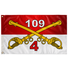 Load image into Gallery viewer, 4th 109th Cav Flag Elite Flags Wall Flag - 36"x60"