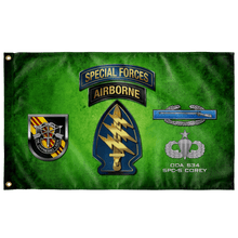 Load image into Gallery viewer, 5th SFG CIB Outdoor Flag Elite Flags