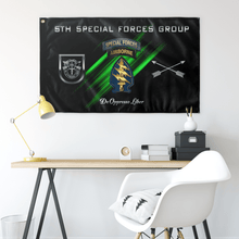 Load image into Gallery viewer, 5th Special Forces Group (Legacy) Flag Elite Flags Wall Flag - 36"x60"
