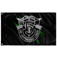 Load image into Gallery viewer, 5th Special Forces Group (Legacy) Numeral Flag Elite Flags Wall Flag - 36"x60"