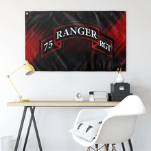 Load image into Gallery viewer, 75th Ranger Regiment Scroll Flag Elite Flags Wall Flag - 36"x60"