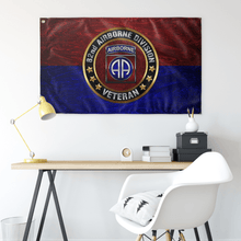 Load image into Gallery viewer, 82nd ABN DIV Veterans RB Flag Elite Flags Wall Flag - 36"x60"