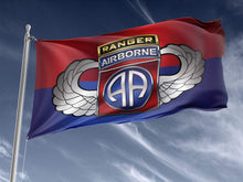 Load image into Gallery viewer, 82nd Airborne Division Tabbed Outdoor Flag Elite Flags Outdoor Flag - 36" X 60"