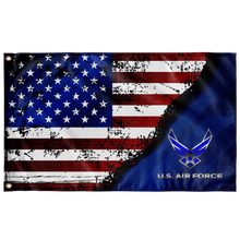 Load image into Gallery viewer, Air Force Stars & Stripes Flag Elite Flags Wall Flag - 36"x60"