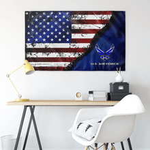 Load image into Gallery viewer, Air Force Stars & Stripes Flag Elite Flags Wall Flag - 36"x60"