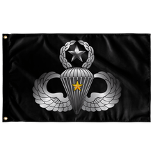 Load image into Gallery viewer, Airborne Wings (Master) w/ Combat Jump Outdoor Flag Elite Flags Double-sided 36" X 60"