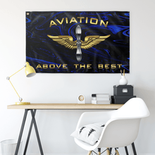 Load image into Gallery viewer, Aviation Above the Best Flag Elite Flags Wall Flag - 36"x60"