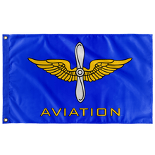 Load image into Gallery viewer, Aviation Branch Flag Elite Flags Wall Flag - 36"x60"