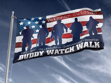 Load image into Gallery viewer, Buddy Watch Walk Outdoor Flag Elite Flags Outdoor Flag - 36" X 60"