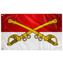Load image into Gallery viewer, Cavalry Branch Flag Elite Flags Wall Flag - 36"x60"