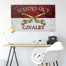 Load image into Gallery viewer, Cavalry Scouts Out Flag Elite Flags Wall Flag - 36"x60"