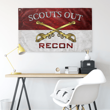 Load image into Gallery viewer, Cavalry Scouts Out Recon Flag Elite Flags Wall Flag - 36"x60"