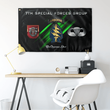 Load image into Gallery viewer, Custom 7th Group Airborne Flag Elite Flags Wall Flag - 36"x60"