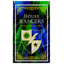 Load image into Gallery viewer, Custom House Rangers Flag Elite Flags Wall Flag - 36"x60"