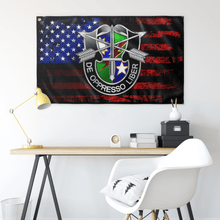 Load image into Gallery viewer, Custom Ranger Special Forces US Flag Elite Flags Wall Flag - 36"x60"