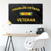 Load image into Gallery viewer, Disabled Vietnam Badge Flag Elite Flags Wall Flag - 36"x60"