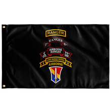 Load image into Gallery viewer, Double Sided C Co 75th Vietnam Flag Elite Flags