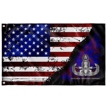 Load image into Gallery viewer, EOD (Master) Stars & Stripes Flag Elite Flags Wall Flag - 36"x60"