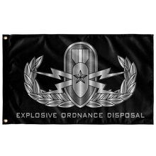 Load image into Gallery viewer, EOD (Senior) Black Flag Elite Flags Wall Flag - 36"x60"