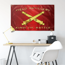 Load image into Gallery viewer, Field Artillery King of Battle Flag Elite Flags Wall Flag - 36"x60"