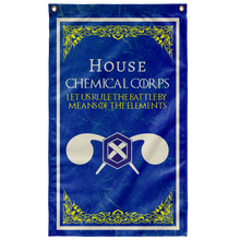 Load image into Gallery viewer, House Chemical Corps Flag Elite Flags Wall Flag - 36"x60"