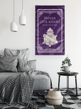 Load image into Gallery viewer, House Civil Affairs Flag Elite Flags Wall Flag - 36"x60"