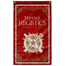 Load image into Gallery viewer, House Logistics Flag Elite Flags Wall Flag - 36"x60"