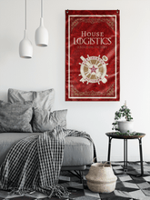 Load image into Gallery viewer, House Logistics Flag Elite Flags Wall Flag - 36"x60"