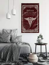 Load image into Gallery viewer, House Medical Corps Flag Elite Flags Wall Flag - 36"x60"