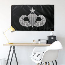 Load image into Gallery viewer, Modern Parachutist (Senior) Flag Elite Flags Wall Flag - 36"x60"