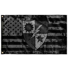 Load image into Gallery viewer, Ranger Regiment Crest Subdued Flag Elite Flags Wall Flag - 36"x60"