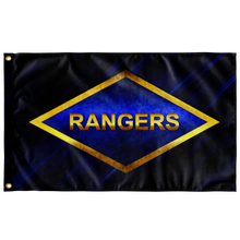 Load image into Gallery viewer, Rangers Diamond Flag Elite Flags Wall Flag - 36"x60"