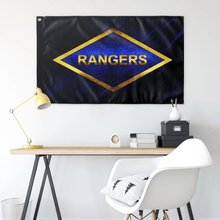 Load image into Gallery viewer, Rangers Diamond Flag Elite Flags Wall Flag - 36"x60"