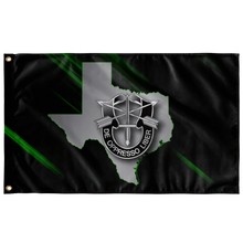 Load image into Gallery viewer, Special Forces Texas State Flag Elite Flags Wall Flag - 36"x60"