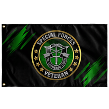 Load image into Gallery viewer, Special Forces Veteran Flag Elite Flags Wall Flag - 36"x60"